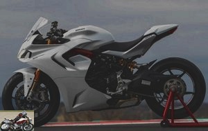 The new SuperSport 950 S takes further inspiration from the Panigale for its design