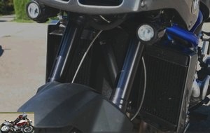 There is now an inverted WP fork at the front