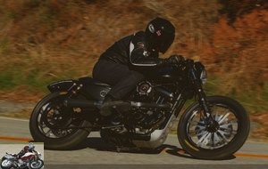The gearbox is still tough on the Cafe Sportster