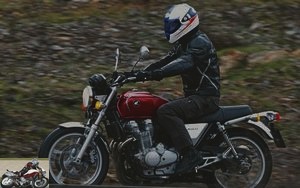 Honda CB 1100 on highway