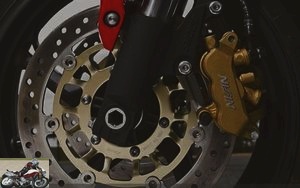 Honda CBR 600 F brake