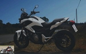 Honda NC700X from the side