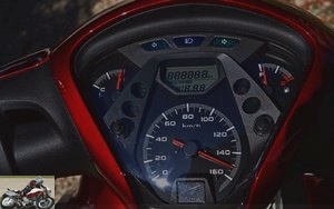 Honda SH 125 speedometer