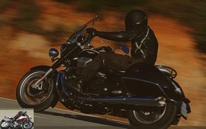 Moto Guzzi California 1400 Touring on highway