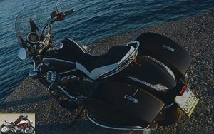Top view Moto Guzzi California 1400 Touring