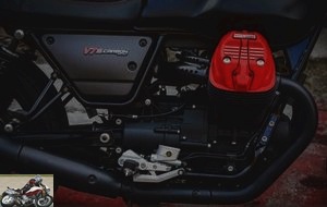 The engine on the Carbon