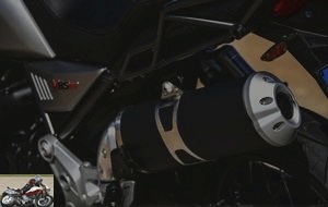 Moto Guzzi V85 TT silencer
