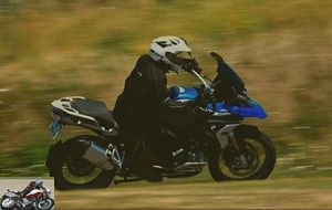The handling of the BMW 1250 GS is impressive