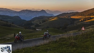 Motorcycle tour tip - Lake Garda, Lesinis Alps