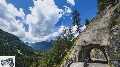 MOTORCYCLE tour tip - Lechtal Alps tour