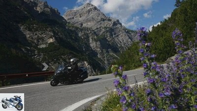 Motorbike tour tip Nauders - Dreilandereck