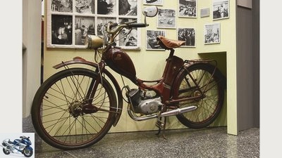 Motorcycles in the House of History in Bonn