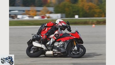 Motorcycles with cornering ABS in comparison