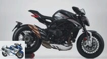 MV Agusta Dragster 2021 with Euro 5 and ABS cornering