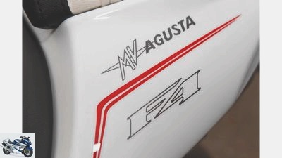 MV Agusta F4 in the test
