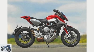 MV Agusta Stradale 800 in the driving report