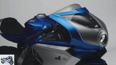 MV Agusta Superveloce 800 Alpine: Special model with sports car manufacturer