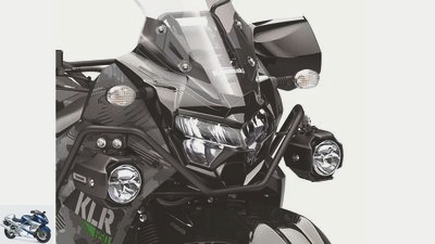 New Kawasaki Enduro KLR 650 for America