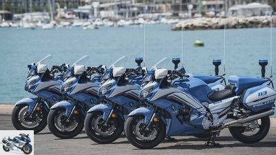 New police motorcycles for Italy: 90 Yamaha FJR 1300 AE handed over