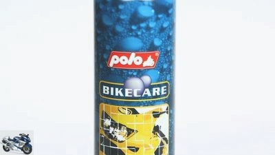 Nine motorcycle cleaners in the product test