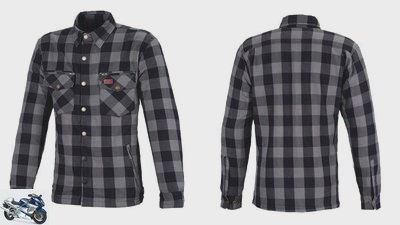 New presentation: Moto11 checked cotton textile shirt for women and men