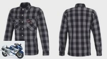 New presentation: Moto11 checked cotton textile shirt for women and men