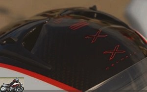 Nexx XR1R integral helmet top