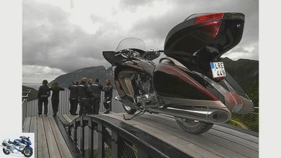 Norway in midsummer by motorcycle