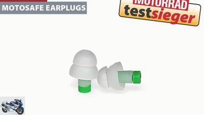 Earplugs for motorcyclists in the product test