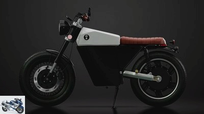 Ox One: Cafe Racer style electric motorcycle