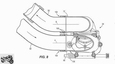 Patent for Harley-Davidson with compressor