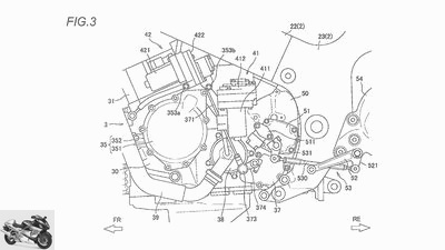 Patent semi-automatic transmission for Suzuki Hayabusa