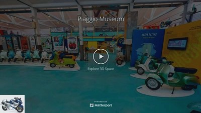 Piaggio Museum enables virtual tour