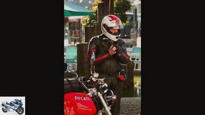 Portrait of Jan Leek - the motorcycle cosmopolitan