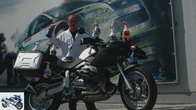 Product test: motorcycle cleaner in the endurance test