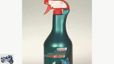 Product test: motorcycle cleaner in the endurance test