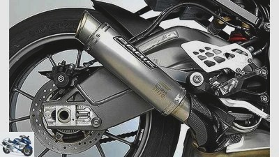 Product test: accessory silencer for BMW S 1000 RR