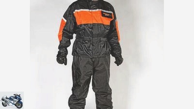 Product test: two-piece rain suits in comparison