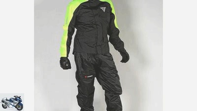 Product test: two-piece rain suits in comparison