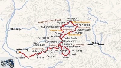 PS home route Hersbrucker Switzerland