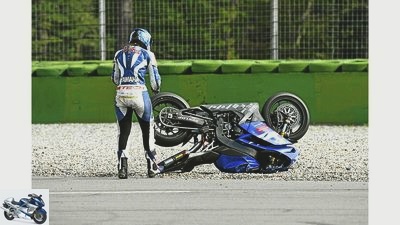 PS reader question about motorcycle technology crash pads