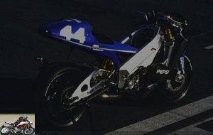 The ROC frame is very different from that of the Yamaha