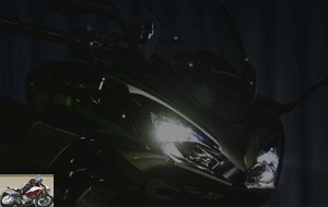 The lighting of the Ninja SX is LED
