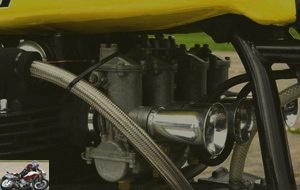 The Keihin carburetors of the revised Z1B engine