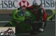 Kawasaki ZX6RR in Magny-Cours