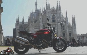 Moto Morini Milano test