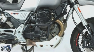 Recall Moto Guzzi V85 TT: Intake valves are exchanged