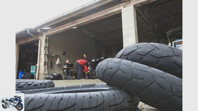 GS class tires tested