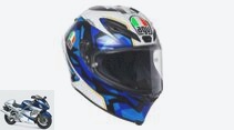 Replica motorcycle helmets from the motorsport stars