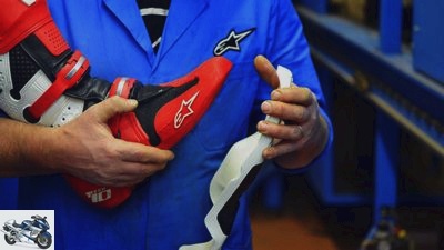 Report to the Alpinestars factory visit